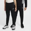 Nike Sportswear Tech Fleece Big Kids' Reflective Jogger Pants In Black/reflective Silver