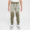 Nike Sportswear Tech Fleece Big Kids' Jogger Pants In Green