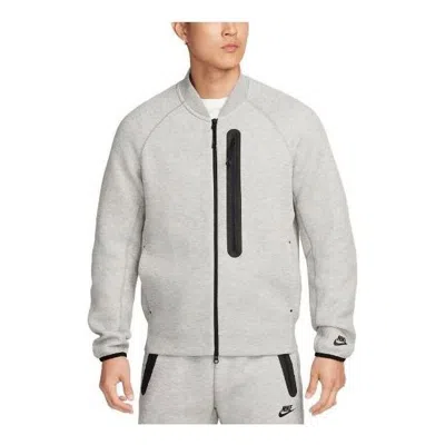 Nike Sportswear Tech Fleece Bomber Jacket 'grey' In Gray