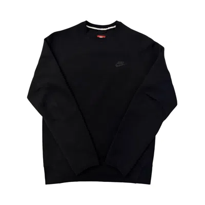 Pre-owned Nike Sportswear Tech Fleece Crew 'black/black' | Men's Size Xl