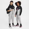 Nike Sportswear Tech Fleece Full-zip Set Little Kids 2-piece Hoodie Set In Grey