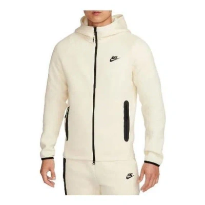 NIKE NIKE SPORTSWEAR TECH FLEECE HOODED JACKETS ASIA SIZING 'COCONUT'