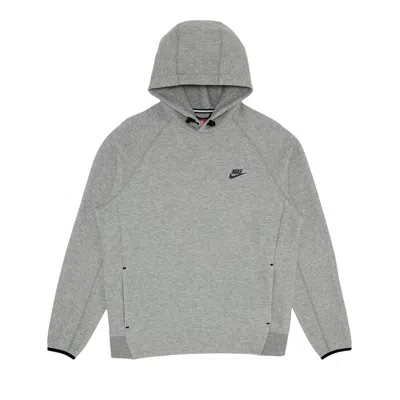Pre-owned Nike Sportswear Tech Fleece Hoodie 'dark Grey Heather/black'
