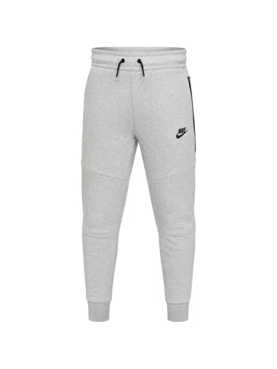 Nike Sportswear Tech Fleece Big Kids' Jogger Pants In Black/grey