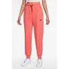 Nike Sportswear Tech Fleece Mid-rise Joggers In Pink