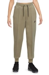 Nike Womens  Nsw Tech Fleece Mr Joggers In Neutral Olive/black