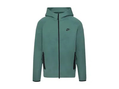 Pre-owned Nike Sportswear Tech Fleece Reimagined Full Zip Hoodie In Bicoastal/black