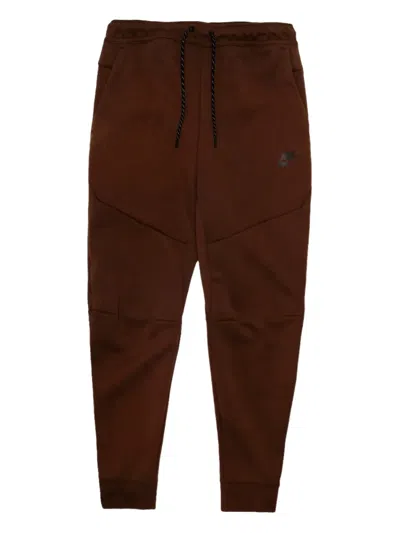 Nike Sportswear Tech Fleece Track Pants In Braun