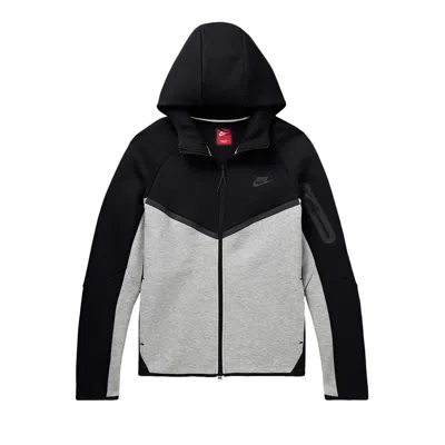 Pre-owned Nike Sportswear Tech Fleece Windrunner 'black/dark Grey Heather' | Men's Size Xl