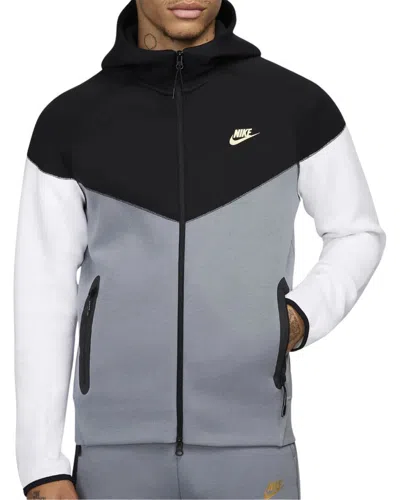 Nike Sportswear Tech Fleece Windrunner Full-zip Hoodie In White