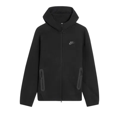 Pre-owned Nike Sportswear Tech Fleece Windrunner Full Zip Hoodie 'black/black'