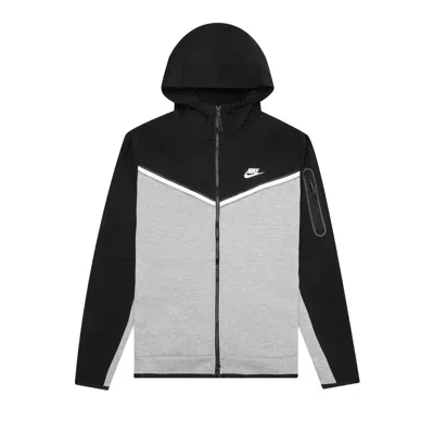 Pre-owned Nike Sportswear Tech Fleece Windrunner Full Zip Hoodie 'multicolor Black Grey' In Multi-color