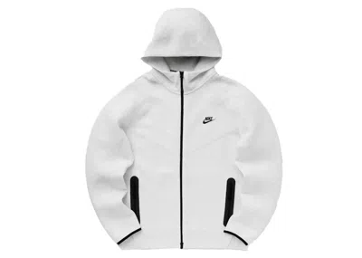 Pre-owned Nike Sportswear Tech Fleece Windrunner Fullzip Hoodie In Birch Heather