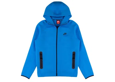 Pre-owned Nike Sportswear Tech Fleece Windrunner Fullzip Hoodie In Light Photo Blue