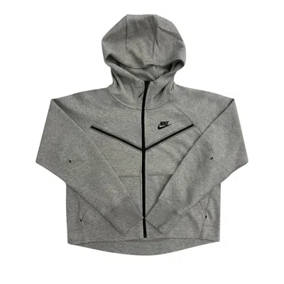 Pre-owned Nike Sportswear Tech Fleece Windrunner Hoodie 'dark Heather Grey'