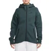 Nike Sportswear Tech Fleece Windrunner Zip Hoodie In Black/jungle