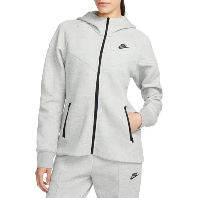 Nike Sportswear Tech Fleece Windrunner Zip Hoodie In Gray