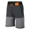 Nike Contrast Drawstring Shorts In Gray