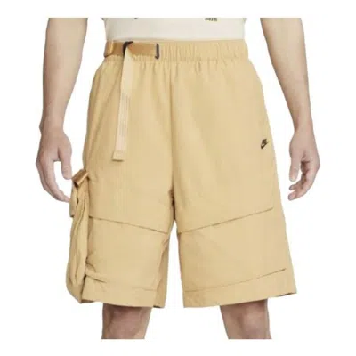 Nike Sportswear Tech Pack Woven Unlined Cargo Shorts 'twine' In Brown