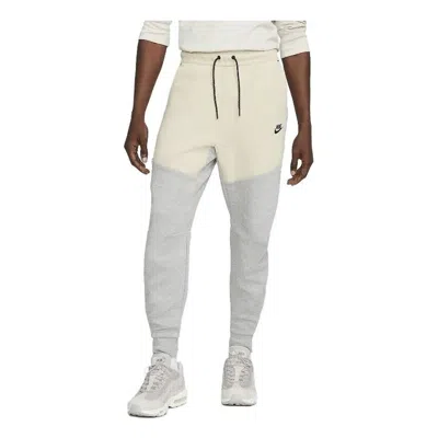 Nike Sportswear Tech Sweatpants 'dark Heather Grey Rattan Black' In Multi