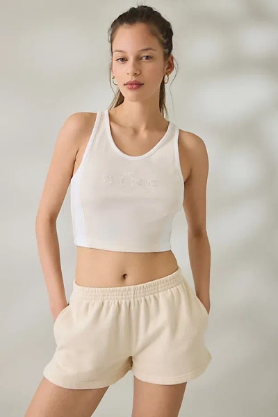 Nike Sportswear Tight Graphic Tank Top In Chalk/white, Women's At Urban Outfitters