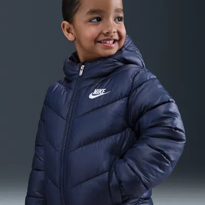 Nike Babies' Sportswear Toddler "all Day Play" Puffer Jacket In Blue