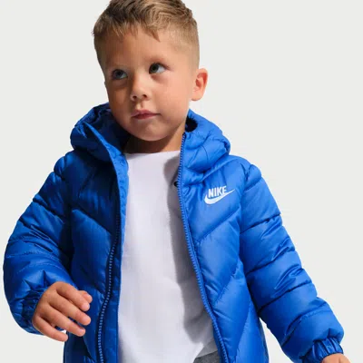 Nike Babies' Sportswear Toddler "all Day Play" Puffer Jacket In Blue
