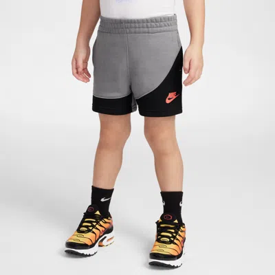 Nike Babies' Sportswear Toddler On The Move French Terry Shorts In Black