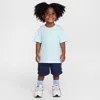 Nike Sportswear Toddler Pocket T-shirt And French Terry Shorts Set