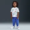 Nike Sportswear Toddler Reveal Printed Tee And Pants Set In Blue