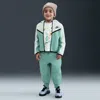 Nike Sportswear Toddler Tech Fleece 2-piece Full-zip Set In Green