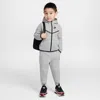 Nike Babies' Sportswear Toddler Tech Fleece 2-piece Full-zip Set In Grey