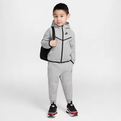 Nike Babies' Sportswear Toddler Tech Fleece 2-piece Full-zip Set In Grey