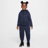 Nike Babies' Sportswear Toddler Tech Fleece 2-piece Full-zip Set In Grey