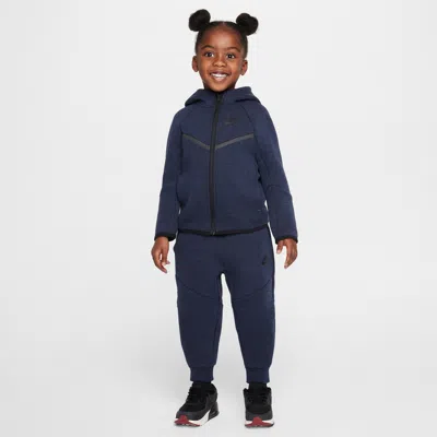 Nike Babies' Sportswear Toddler Tech Fleece 2-piece Full-zip Set In Grey