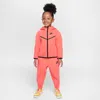Nike Sportswear Toddler Tech Fleece 2-piece Full-zip Set In Red