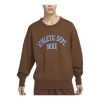 Nike Sportswear Trend Fleece Retro Crew Sweatshirt 'brown'