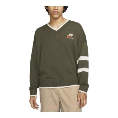 Nike Sportswear Trend Sweater 'dark Green'