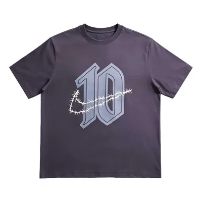Nike Sportswear T-shirt 'dark Raisin' In Blue