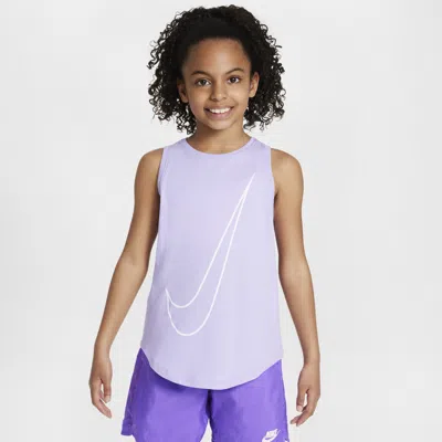 Nike Sportswear Victory Big Kids' (girls') Tank Top In Purple