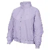 Nike Sportswear Windrunner Big Kids' (girls') Loose Jacket In Purple