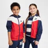 Nike Sportswear Windrunner Little Kids' Full-zip Jacket In Blue