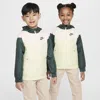 Nike Sportswear Windrunner Little Kids' Full-zip Jacket In Green