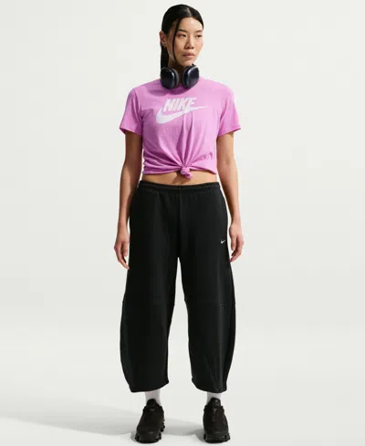Nike Sportswear Women's Essentials Logo T-shirt In Pink