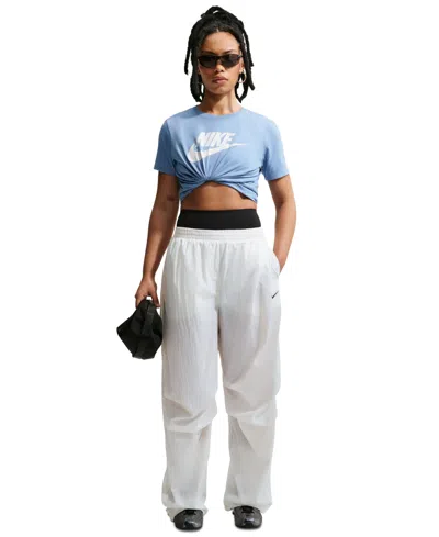 Nike Sportswear Women's Essentials Logo T-shirt In Work Blue