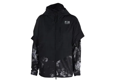 Pre-owned Nike Sportswear Women's International Windrunner Jacket In Black