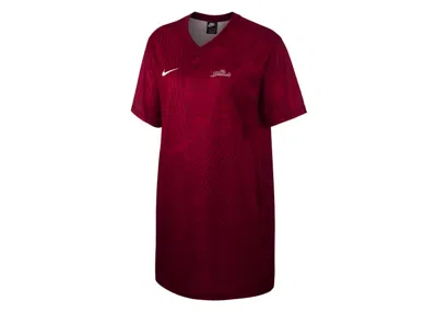 Pre-owned Nike Sportswear Women's Lionesses Premium Dress In Red