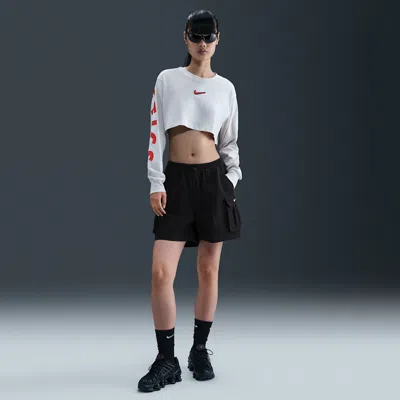 Nike Sportswear Women's Mid-rise Loose 12.5cm (approx.) Cargo Trousers In Multi