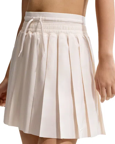 Nike Sportswear Women's Mid-rise Pleated Skirt In White