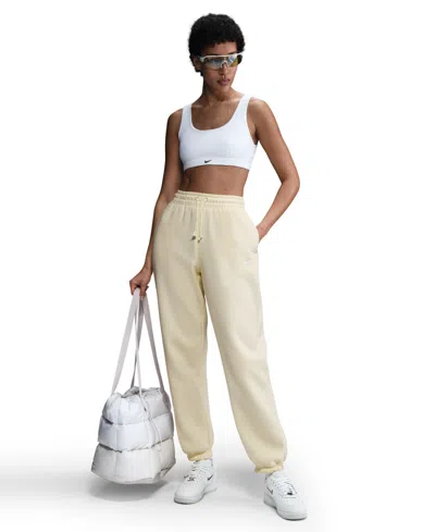 Nike Sportswear Women's Phoenix Fleece High-rise Oversized Sweatpants In Neutral